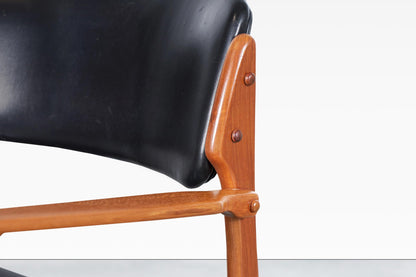 Danish Teak Dining Chairs Model OD-49 by Erik Buch for Oddense Maskinsnedkeri