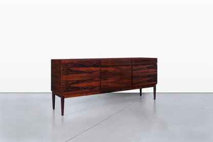 Danish Modern Brazilian Rosewood Credenza by Ib Kofod Larsen