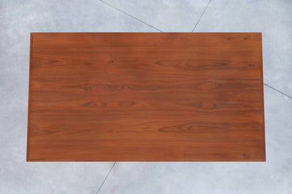 Danish Modern Executive Teak Desk by Arne Vodder for H.P. Hansen