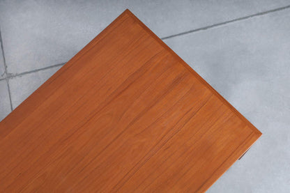 Danish Modern Executive Teak Desk by Arne Vodder for H.P. Hansen