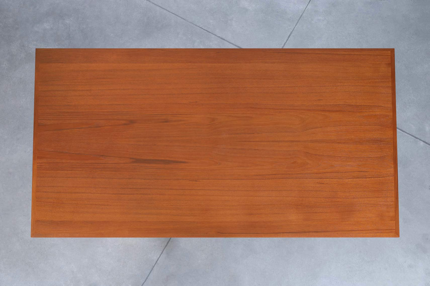 Danish Modern Executive Teak Desk by Arne Vodder for H.P. Hansen