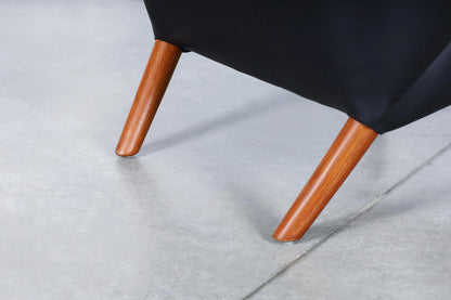 Danish Modern Leather "Papa Bear" Chair by Hans J. Wegner for A.P. Stolen
