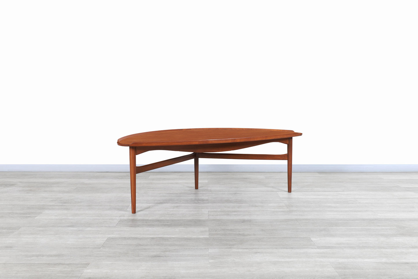 Danish Modern Teak Cocktail Table by Finn Juhl for Baker