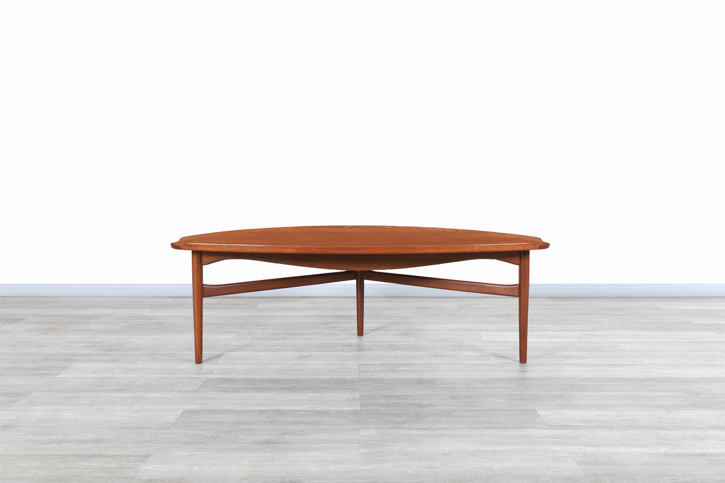 Danish Modern Teak Cocktail Table by Finn Juhl for Baker