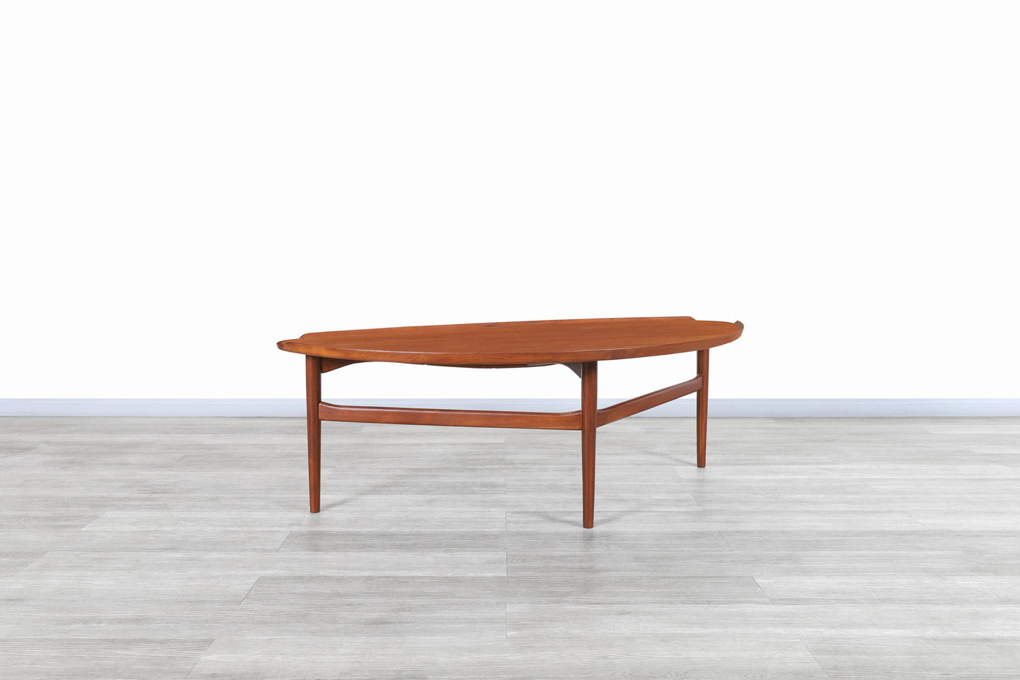 Danish Modern Teak Cocktail Table by Finn Juhl for Baker