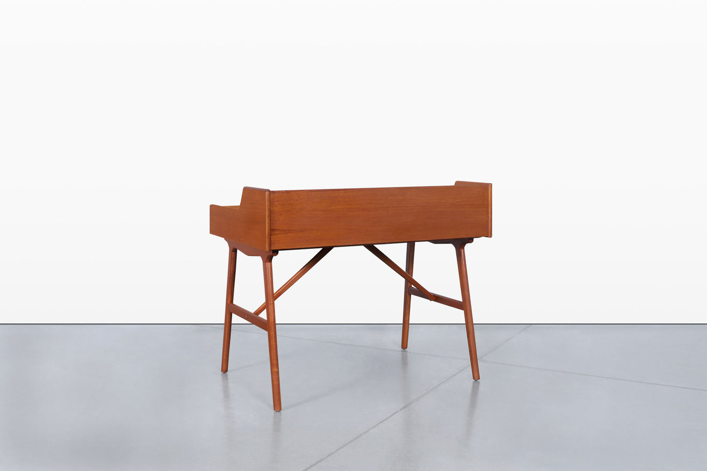 Danish Modern Teak Desk Model #64 by Arne Wahl Iversen