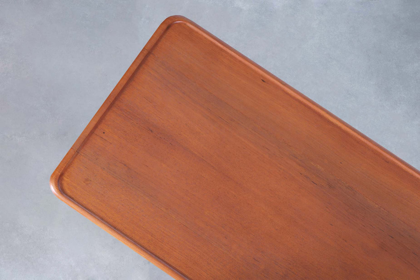 Danish Teak and Cane Coffee Table by Hans J. Wegner for Andreas Tuck