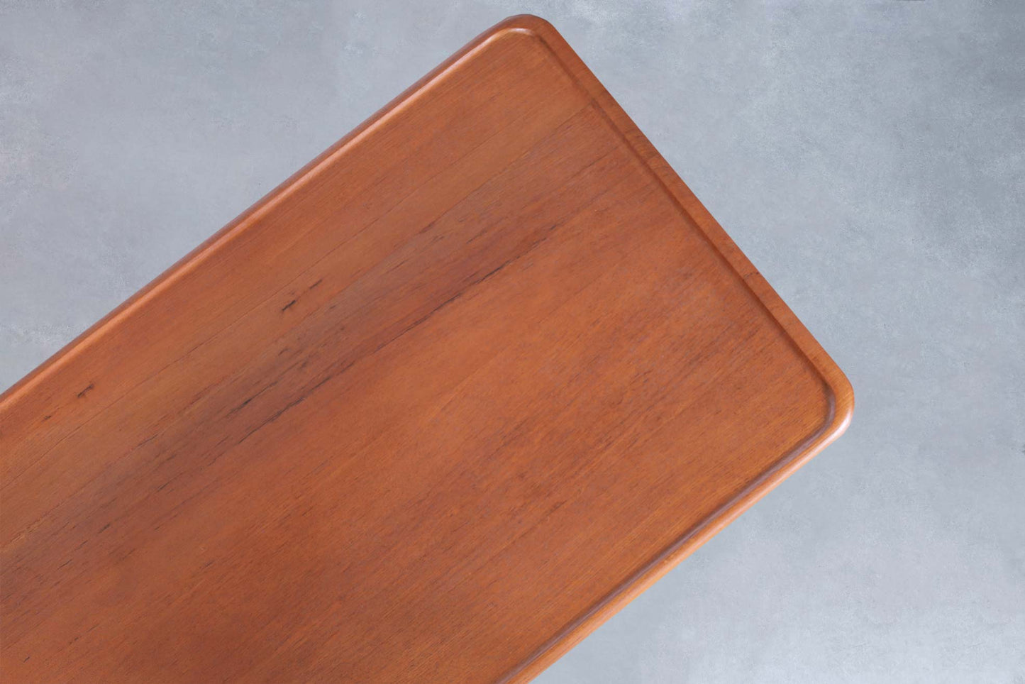 Danish Teak and Cane Coffee Table by Hans J. Wegner for Andreas Tuck