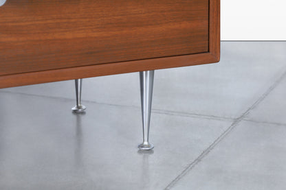 George Nelson Walnut Thin Edge Chest of Drawers for Herman Miller
