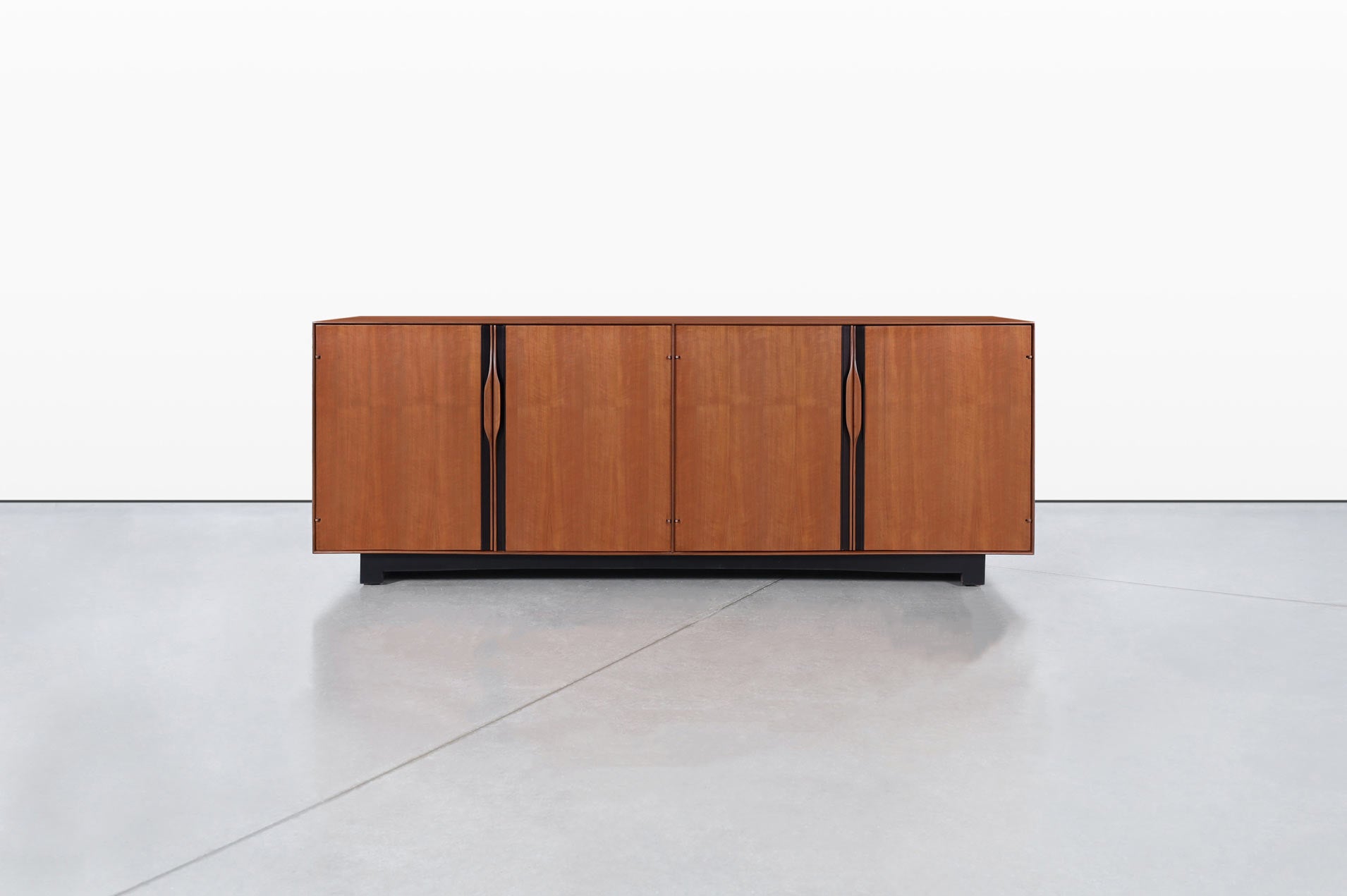 Glenn of California Walnut Credenza by John Kapel – Danish Modern NoHo