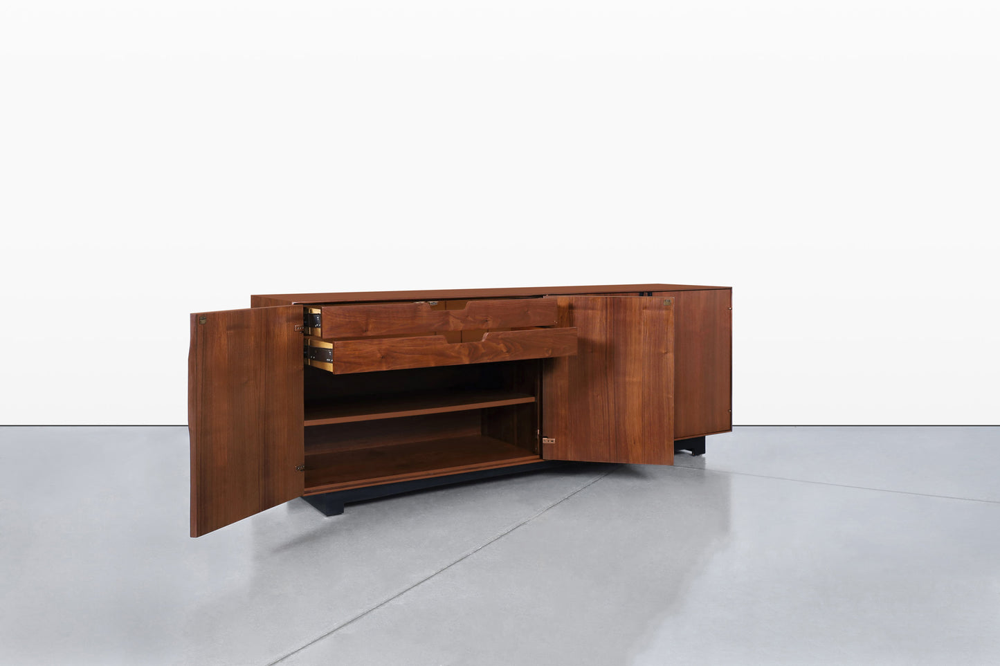 Glenn of California Walnut Credenza by John Kapel