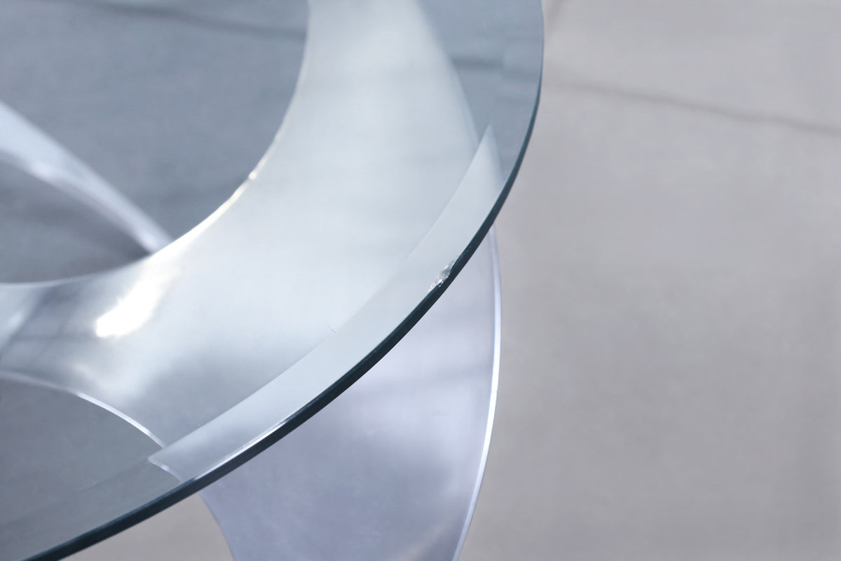 Mid-Century Aluminum Coffee Table by Knut Hesterberg for Ronald Schmitt