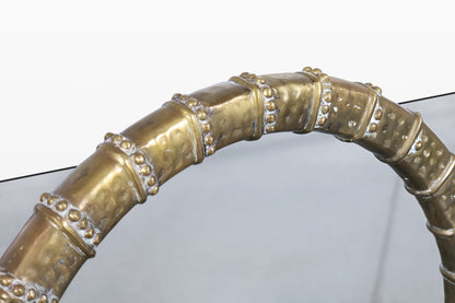 Mid-Century Brass Ibex Rams Head Dining Table Bases After Alain Chervet