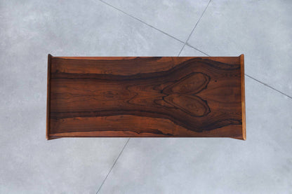 Mid-Century Brazilian Rosewood Armoire Dresser by Intercontinental Design