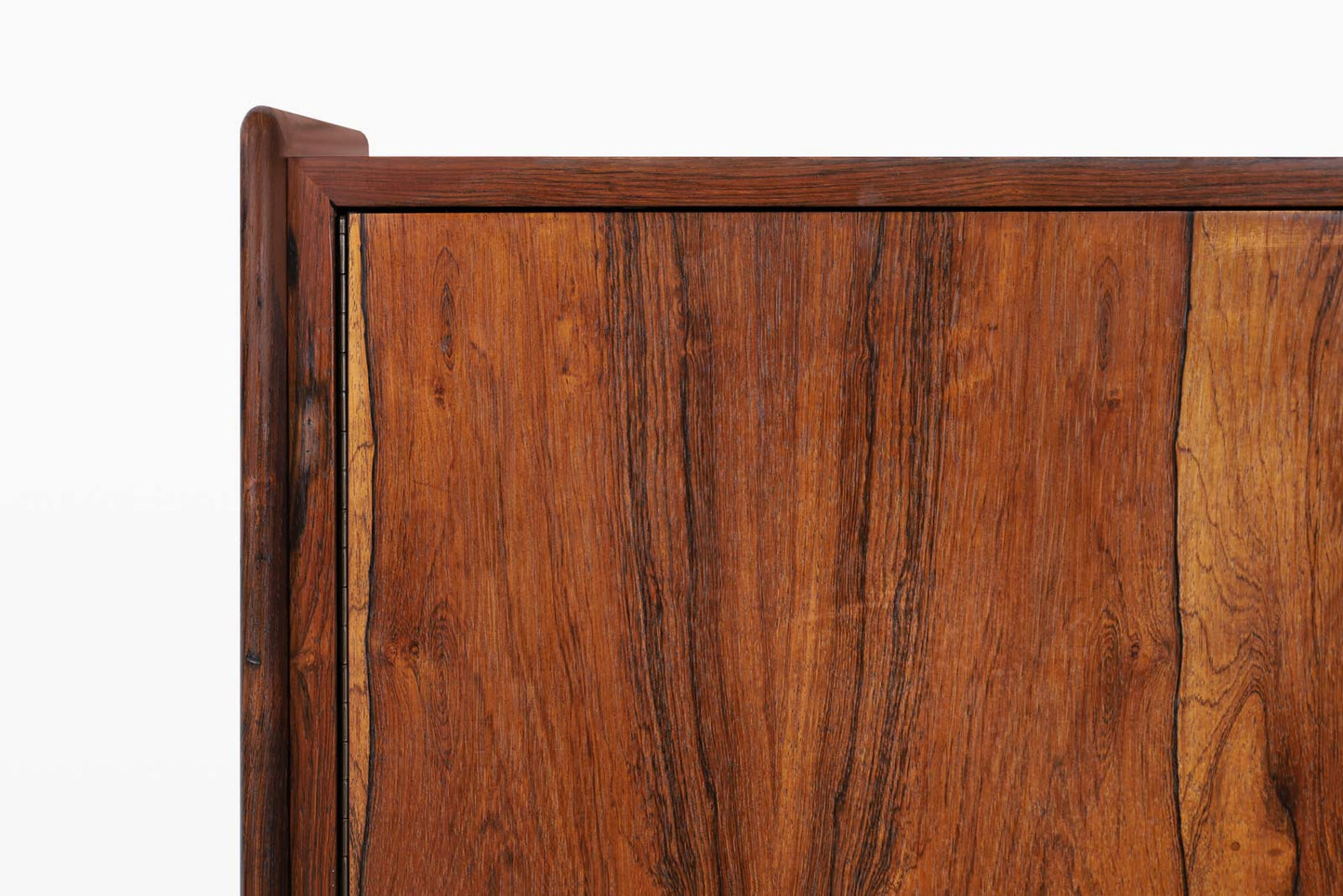Mid-Century Brazilian Rosewood Armoire Dresser by Intercontinental Design