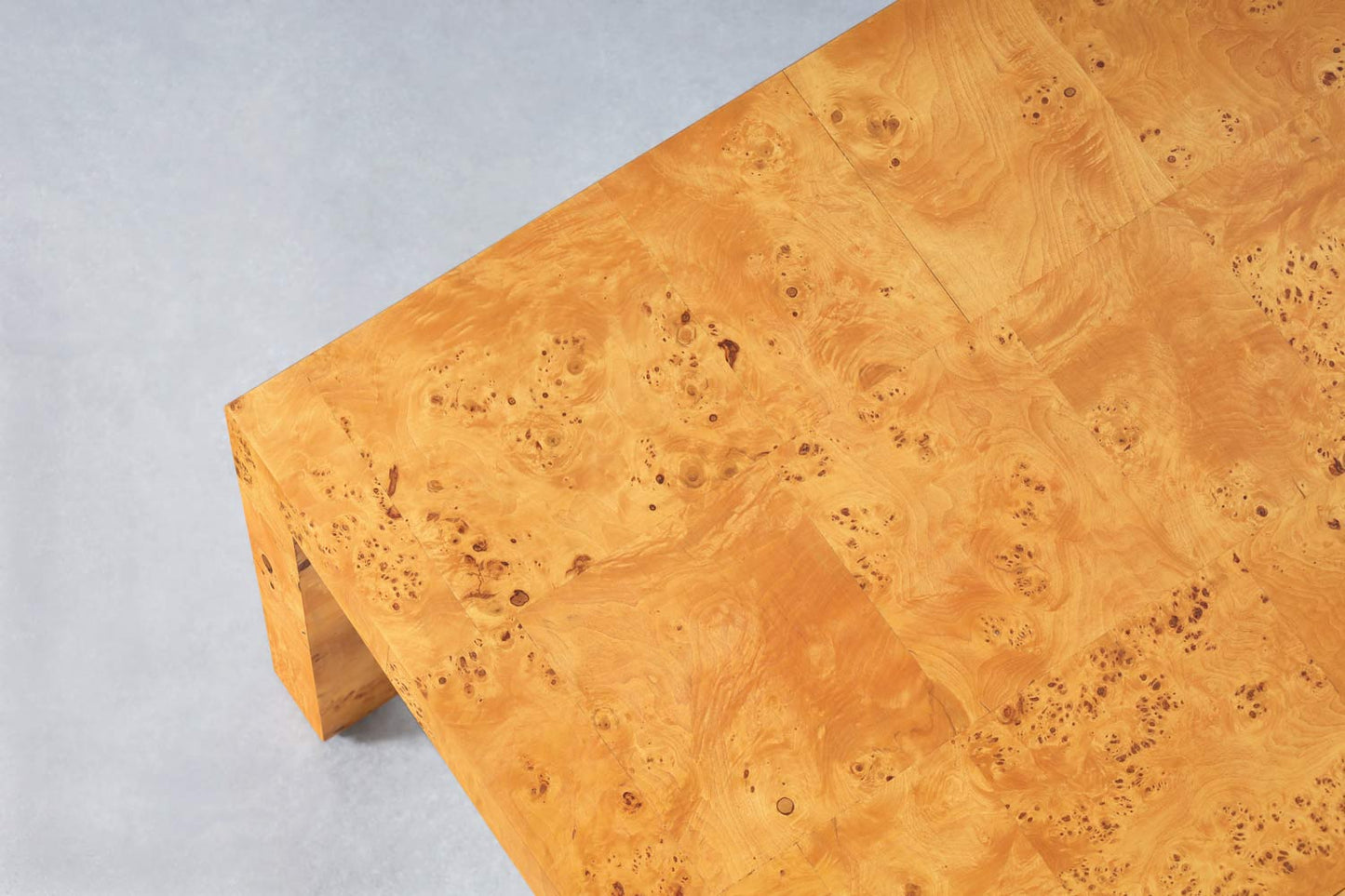 Mid-Century Burl Wood Dining Table by Milo Baughman for Thayer Coggin