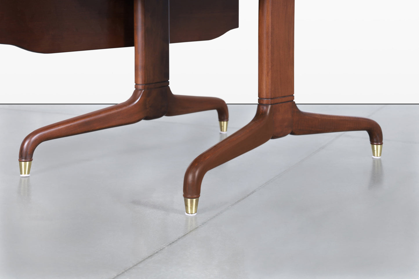 Mid-Century Drop-Leaf Extension Dining Table by Extensole Corporation