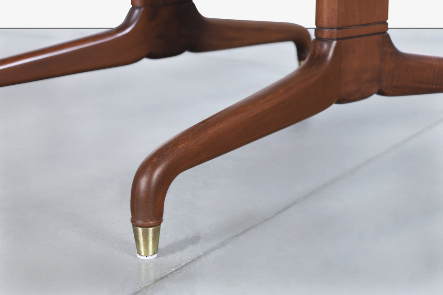 Mid-Century Drop-Leaf Extension Dining Table by Extensole Corporation