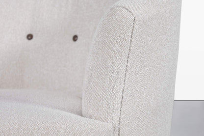 Mid-Century Modern Barrel Back Swivel Lounge Chairs