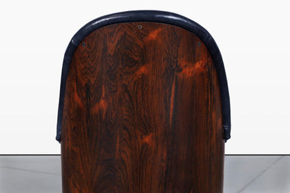 Mid-Century Modern Brazilian Rosewood Dining Table & Chairs by Plycraft