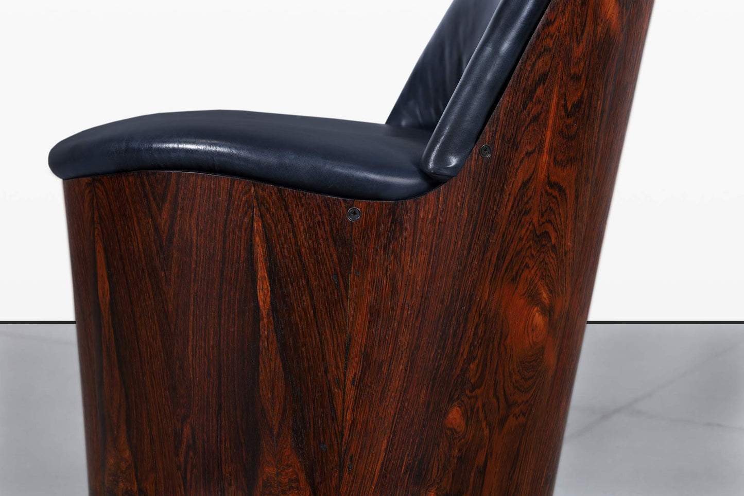 Mid-Century Modern Brazilian Rosewood Dining Table & Chairs by Plycraft