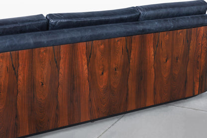Mid-Century Modern Brazilian Rosewood Sofa by Selig