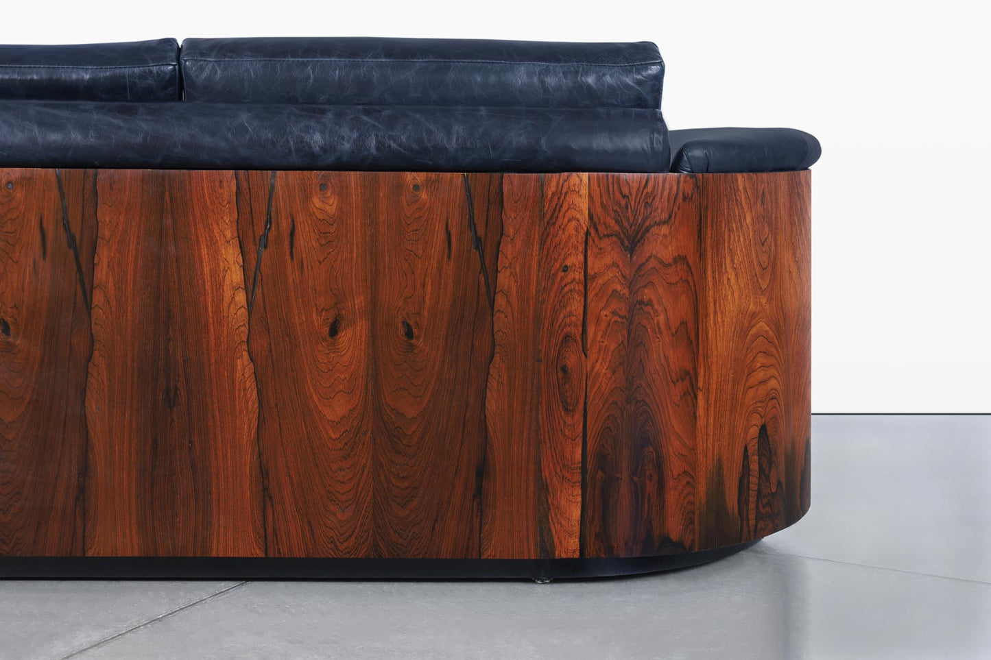 Mid-Century Modern Brazilian Rosewood Sofa by Selig