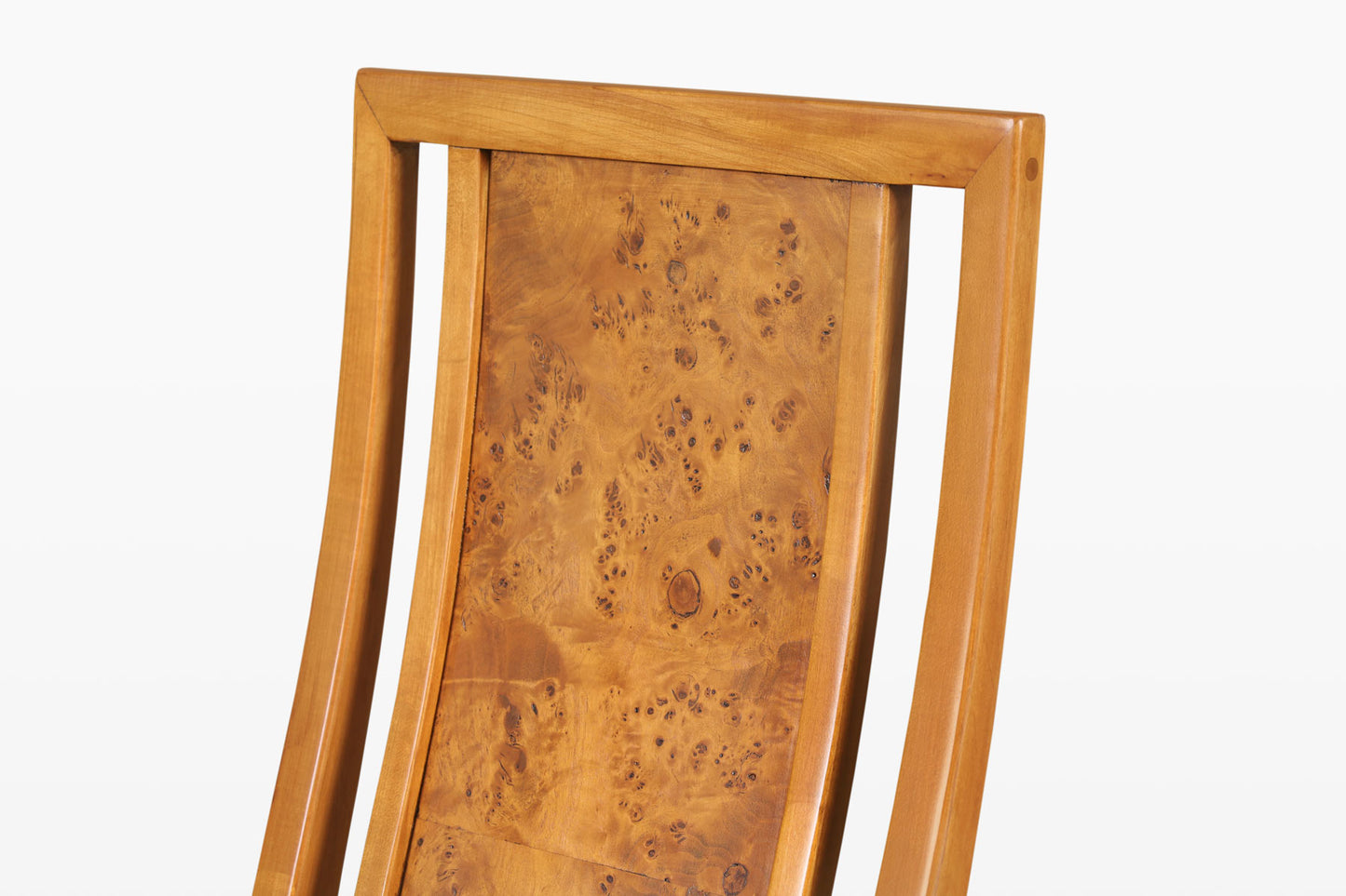 Mid-Century Modern Burl Wood Dining Room Set by Milo Baughman