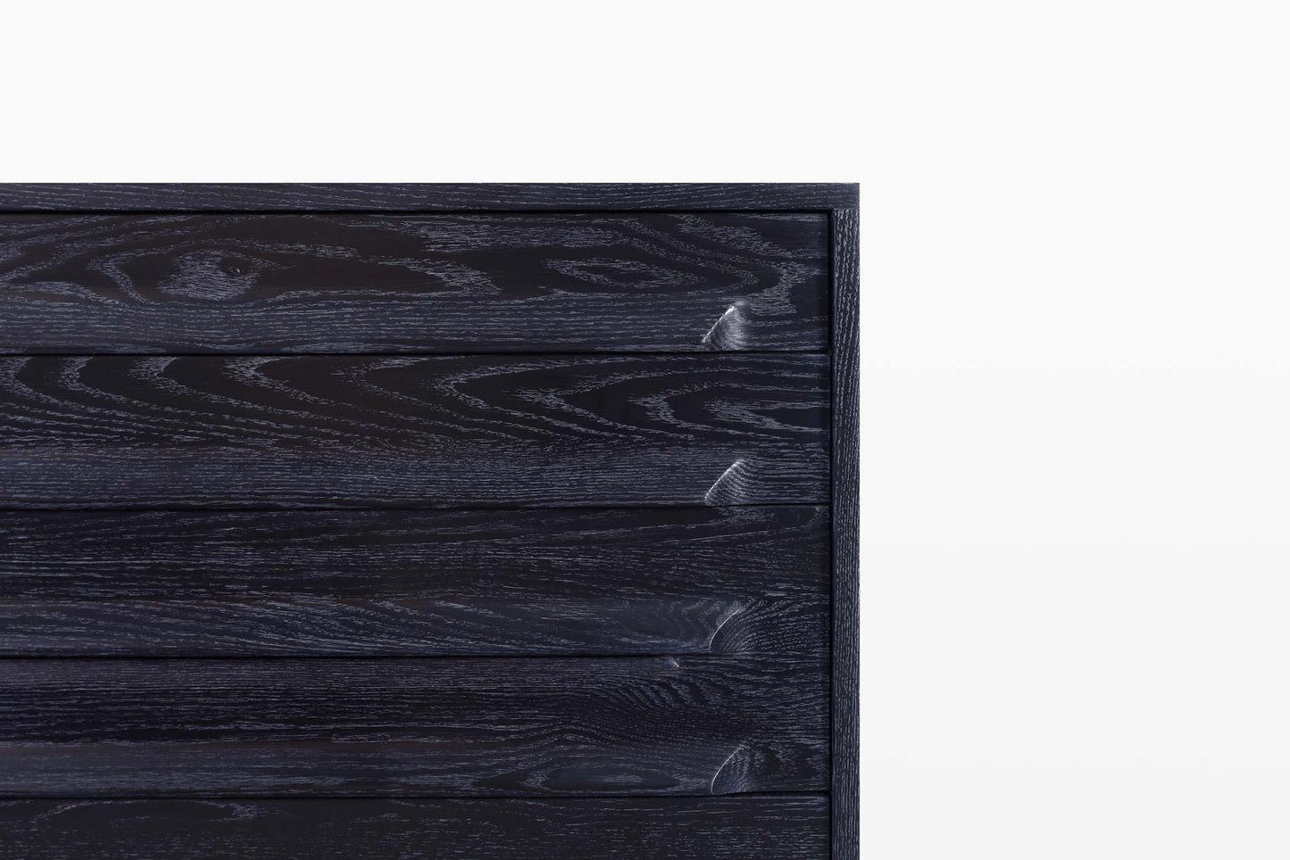 Mid-Century Modern Cerused Chest of Drawers by Jack Van Der Molen