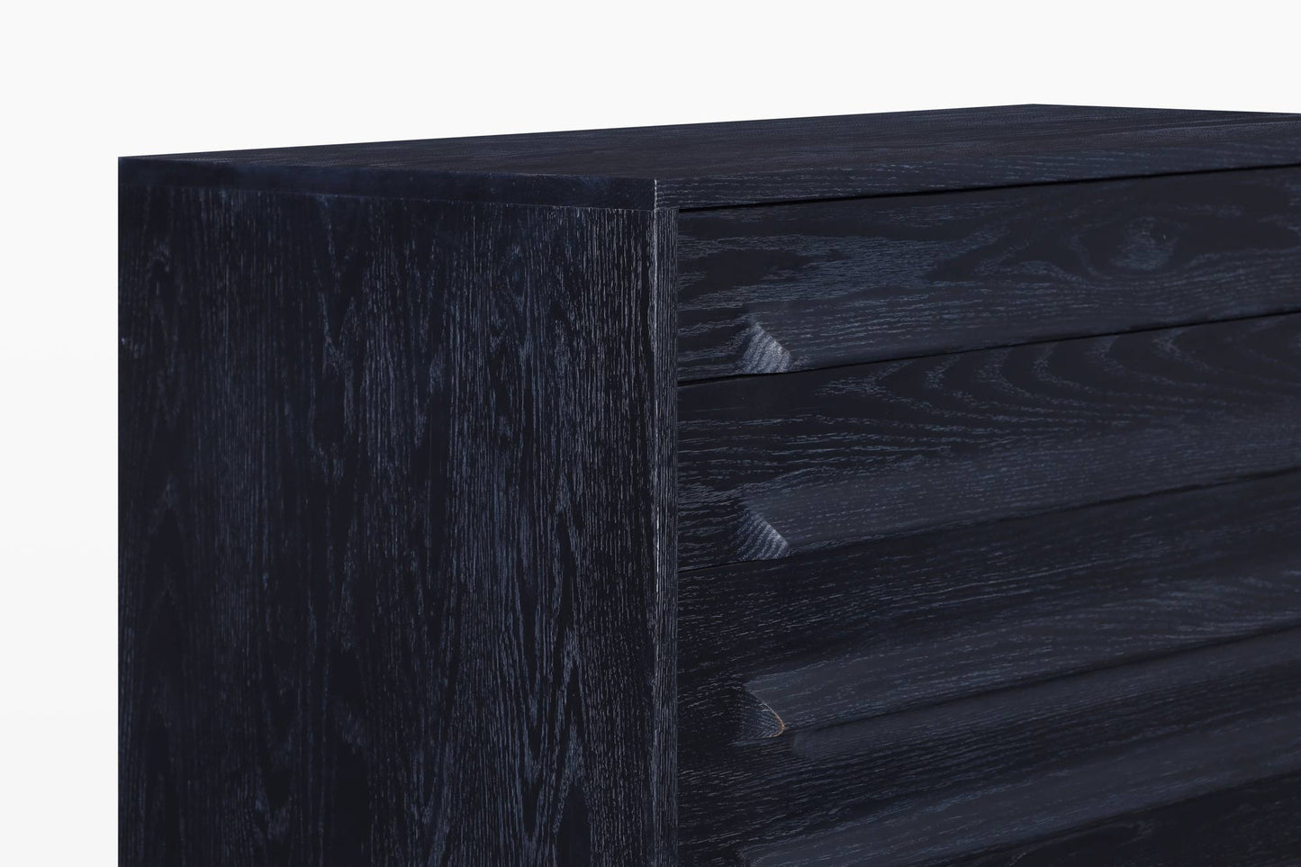 Mid-Century Modern Cerused Chest of Drawers by Jack Van Der Molen