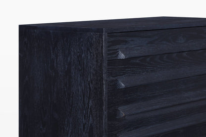 Mid-Century Modern Cerused Chest of Drawers by Jack Van Der Molen