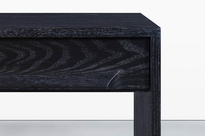 Mid-Century Modern Cerused Nightstands by Jack Van Der Molen