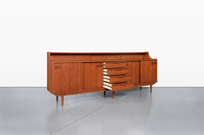 Mid-Century Modern English Teak Credenza / Sideboard, 1960s