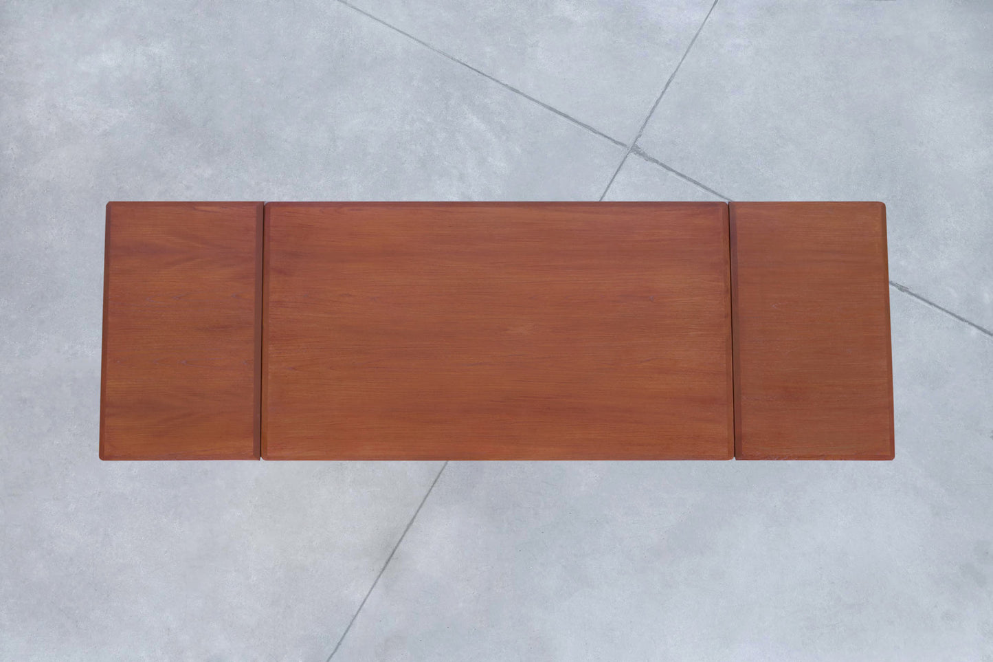 Mid-Century Modern Expanding Teak Dining Table by Johannes Andersen