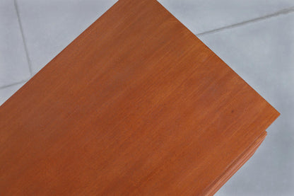 Mid-Century Modern German Teak and Chrome Executive Desk