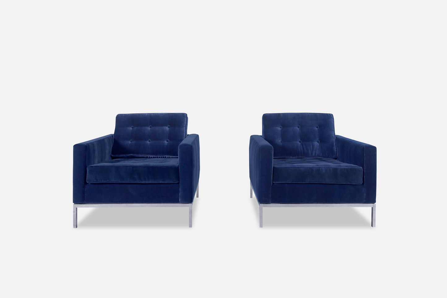 Mid-Century Modern Lounge Chairs by Florence Knoll for Knoll International