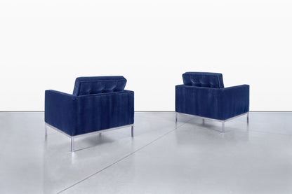 Mid-Century Modern Lounge Chairs by Florence Knoll for Knoll International