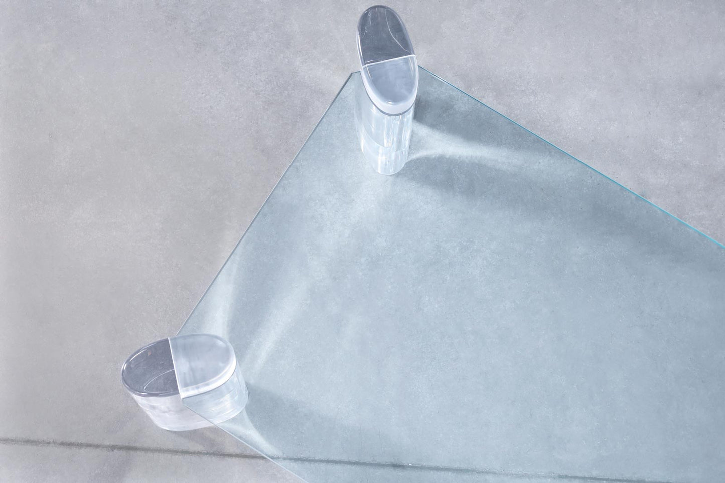 Mid-Century Modern Lucite and Glass Coffee Table by Karl Springer