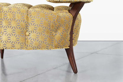 Mid-Century Modern Sculptural Lounge Chairs Attributed to Billy Haines