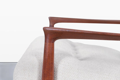 Mid-Century Modern “Stanford” Teak Lounge Chair by Folke Ohlsson for DUX