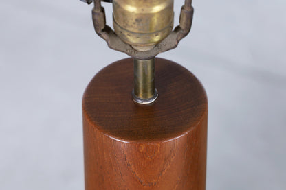 Mid-Century Modern Teak Table Lamps by ESA