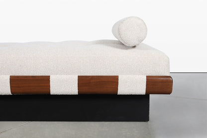 Mid-Century Modern Walnut Daybed / Bench by Adrian Pearsall