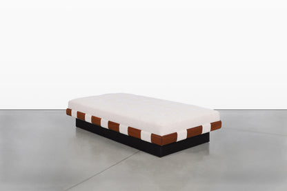 Mid-Century Modern Walnut Daybed / Bench by Adrian Pearsall