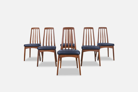 Mid-Century Modern Walnut Dining Chairs