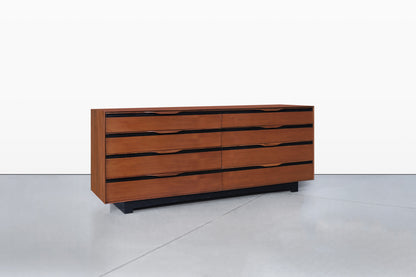 Mid-Century Modern Walnut Dresser by John Kapel for Glenn of California