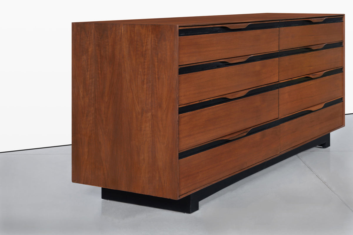 Mid-Century Modern Walnut Dresser by John Kapel for Glenn of California