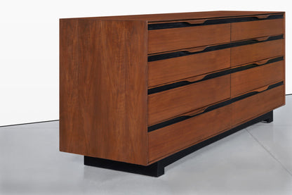 Mid-Century Modern Walnut Dresser by John Kapel for Glenn of California