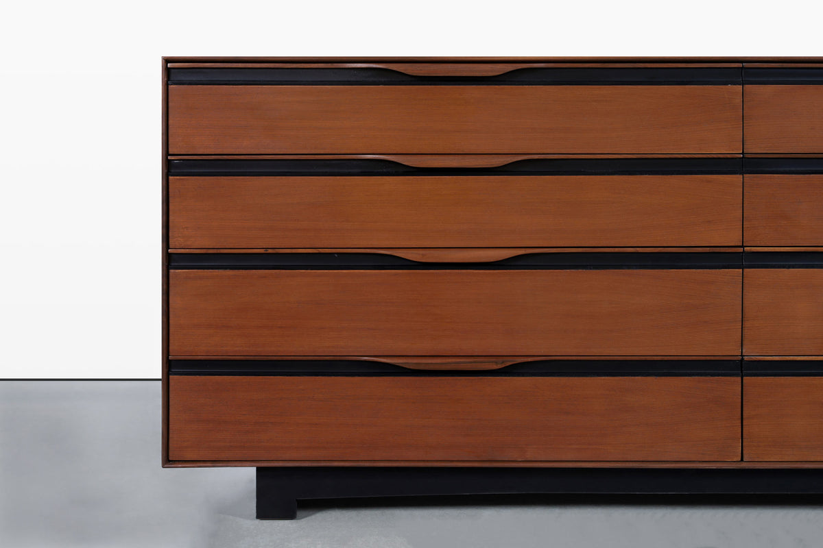 Mid-Century Modern Walnut Dresser by John Kapel for Glenn of California