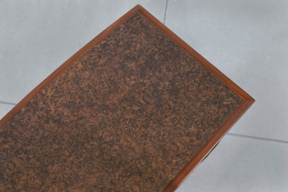 Mid-Century Modern Walnut Executive Desk Attributed to Monteverdi Young