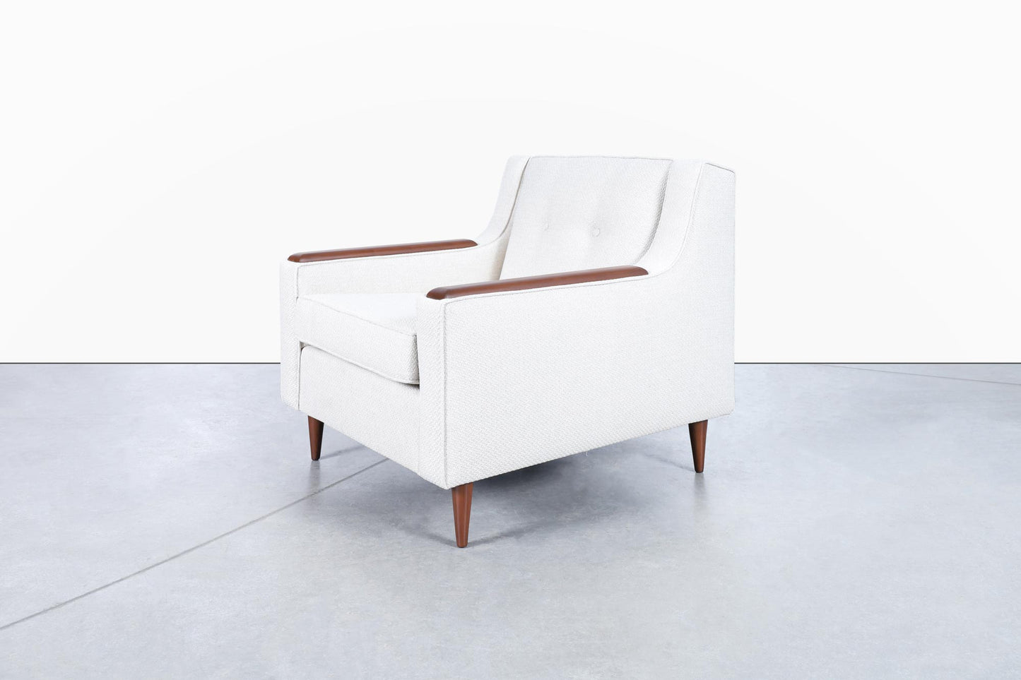 Mid-Century Modern Walnut Lounge Chairs